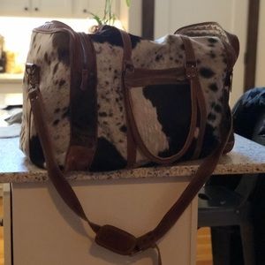 Cowhide Duffle Bag